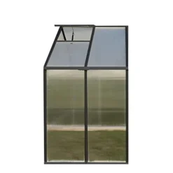 Riverstone Industries Monticello (8×4) Black Premium Greenhouse Clear