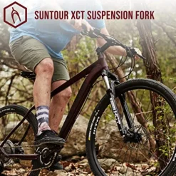 ROYCE UNION Lightweight Aluminum Mountain Bike Red