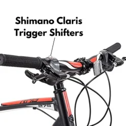 ROYCE UNION RMG 27.5″ Gravel Bike 19″ Frame Aluminum Shimano 16 Speed Disc Brakes Sport Black