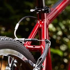 ROYCE UNION RMY 700c Mens 21-Speed Hybrid Comfort Bike Metallic Red