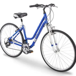 ROYCE UNION RMY 700c Womens 21-Speed Hybrid Comfort Bike 17″ Aluminum Frame Pearl Blue