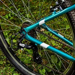 ROYCE UNION Women’s Mountain Bike 27.5″ 21-Speed Aluminum Frame Metallic Teal
