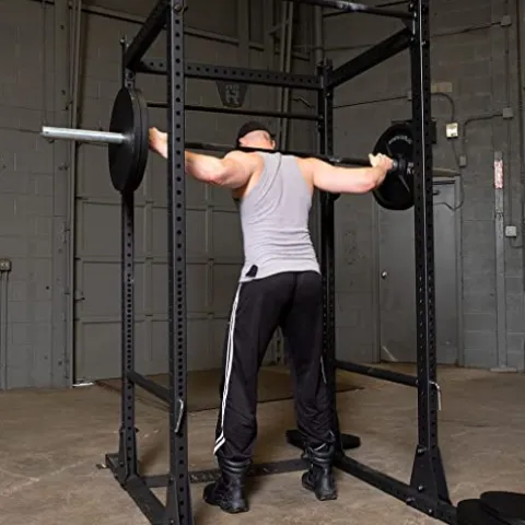 Rugged Strength & Fitness Power Cage for Strength Training Home & Commercial Gym