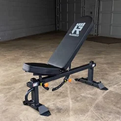 Rugged Strength & Fitness Power Rack with Extended Half Rack Package Black