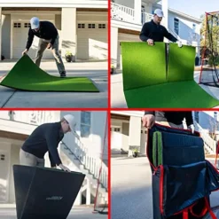 Rukket Sports Golf Hitting Mat Green