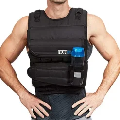 RUNmax RUNFast Weighted Vest With Shoulder Pads Black