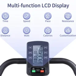 RUNOW Curved Treadmill Non-Electric Commercial Home Running Machine Black