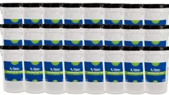 Rx Clear 1-Inch Stabilized Chlorine Tablets for Pools & Spas UV Protected 1200 Lbs