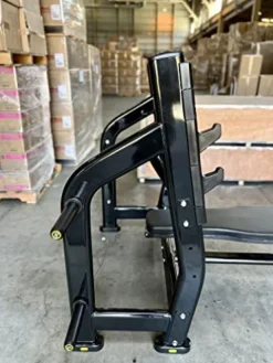 Ryan Sherwood Olympic Bench Chest Press with 4 Long External Storage Weight Horns Black