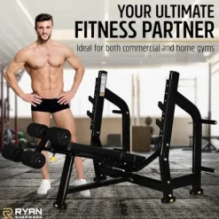 RYAN SHERWOOD Olympic Decline Bench Press Black