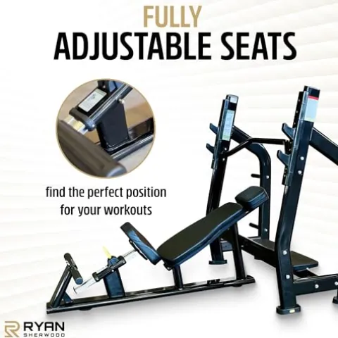 RYAN SHERWOOD Olympic INCLINE BENCH PRESS Black