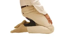 SalatBuddy Prayer Stool Gift Set Gray and Red