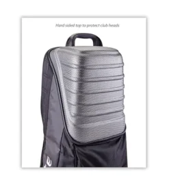 Samsonite Protector Golf Travel Cover with Shark Wheels Red/TerraCotta