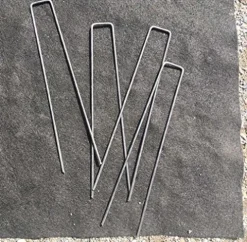 Sandbaggy 9 Inch Extra Long Landscape Staples (11 Gauge) – Heavy Duty Fabric Pins for Garden & Lawn – 10,000 Count