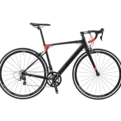 SAVADECK Aluminium Road Bike R8 700C Black Red