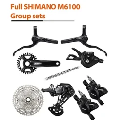 SAVADECK Carbon Fiber Mountain Bike DEORE 12-Speed Glossy Black