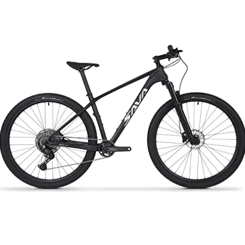 SAVADECK Carbon Fiber Mountain Bike Black