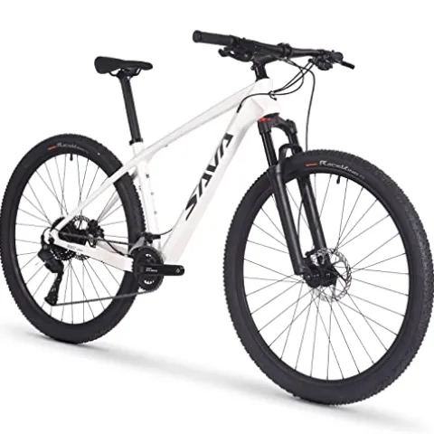 SAVADECK Carbon Fiber Mountain Bike White