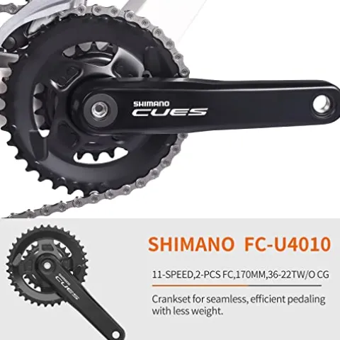 SAVADECK Carbon Fiber Mountain Bike 29-Inch Dual Disc Brake White