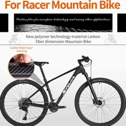 SAVADECK Carbon Fiber Mountain Bike White