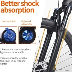 SAVADECK Carbon Fiber Mountain Bike White