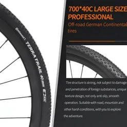 SAVADECK Carbon Gravel Road Bike Shimano GRX400 20-Speed White 54cm