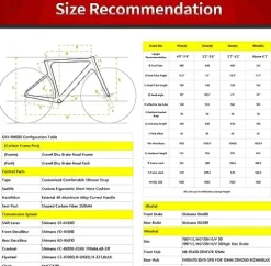 SAVADECK Carbon Gravel Road Bike White