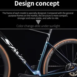 SAVADECK Carbon Road Bike Ultegra Di2 8170 Groupset Black Red