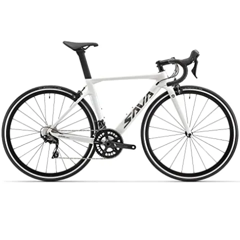 SAVADECK Carbon Road Bike White