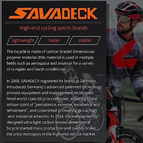 SAVADECK Carbon Road Bike T800 Carbon Fiber Frame 700C Racing Bicycle Shimano 105 R7000 22 Speed Groupset Mechanical Disc Brake Black White