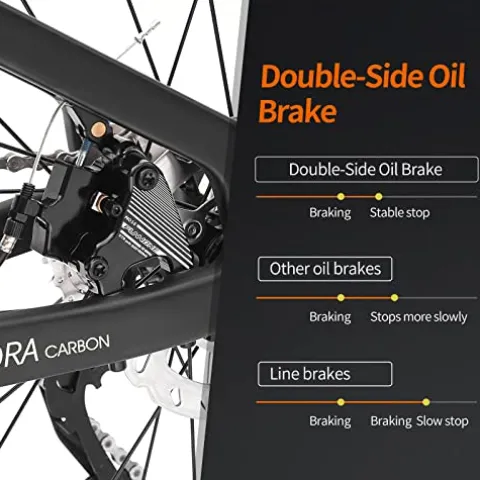 SAVADECK Carbon Road Bike T800 Carbon Fiber Frame 700C Racing Bicycle Shimano 105 R7000 22 Speed Groupset Mechanical Disc Brake Black White