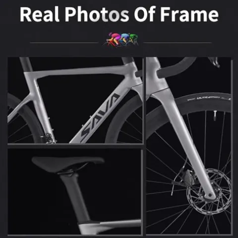 SAVADECK Carbon Road Bike Grey