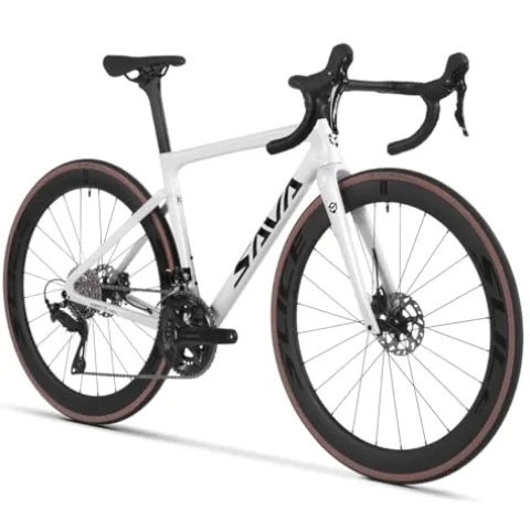 SAVADECK Carbon Road Bike White