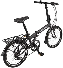 Schwinn Adapt U Folding Bike 20-Inch Wheels 7-Speed Steel Blue