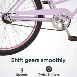 Schwinn Adult Beach Cruiser Bike Purple