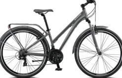 Schwinn Discover 2 Adult Hybrid Bike 700c 21-Speeds Matte Grey