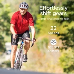 Schwinn Fastback Carbon Road Bike AL105 48cm Charcoal