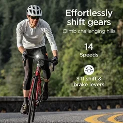 Schwinn Fastback Tourney AL Road Bike 14-Speed Medium Red