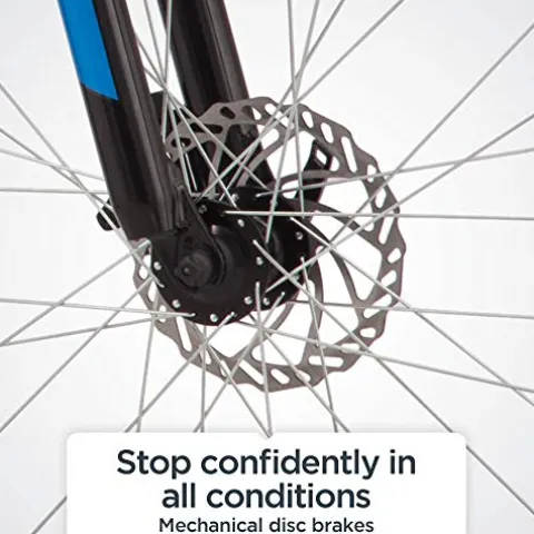 Schwinn GTX 2.0 Comfort Adult Hybrid Bike 700c Black/Blue