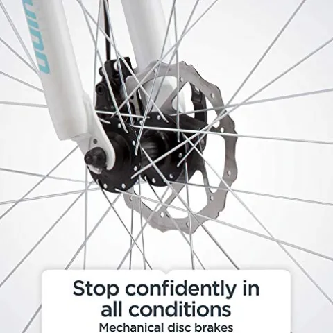 Schwinn GTX 2.0 Comfort Adult Hybrid Bike Light Blue