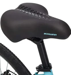 Schwinn GTX 2.0 Comfort Adult Hybrid Bike Light Blue