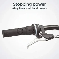 Schwinn GTX 1.0 Comfort Hybrid Bike for Men and Women 700c Grey