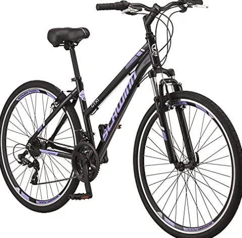 Schwinn GTX 1.0 Comfort Hybrid Bike 700c Black