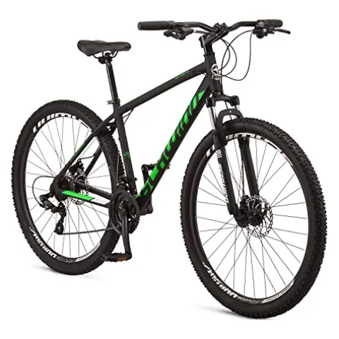 Schwinn High Timber ALX Mountain Bike Black/Green
