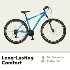 Schwinn High Timber Mountain Bike Blue/Green