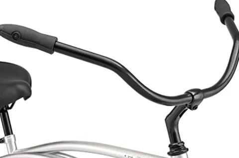 Schwinn Huron Adult Beach Cruiser Bike 26-Inch Silver