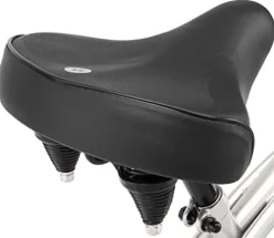 Schwinn Huron Adult Beach Cruiser Bike 26-Inch Silver