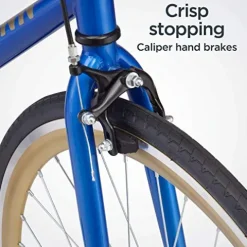 Schwinn Kedzie Single-Speed Fixie Road Bike Blue