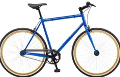 Schwinn Kedzie Single-Speed Fixie Road Bike Blue