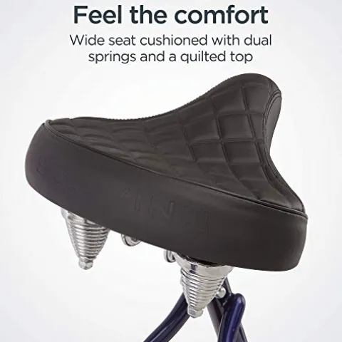 Schwinn Mikko Adult Beach Cruiser Bike Navy